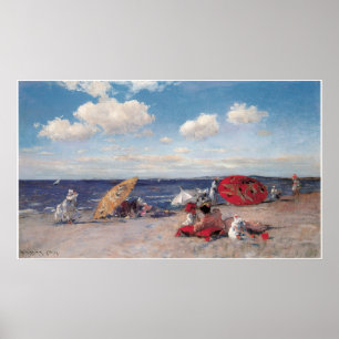 Affiche En bord de mer, 1892