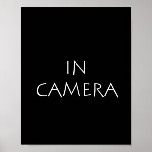 Affiche En caméra