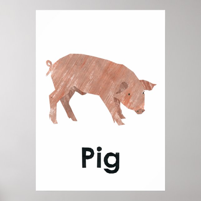 Affiche En - Cochon (Devant)