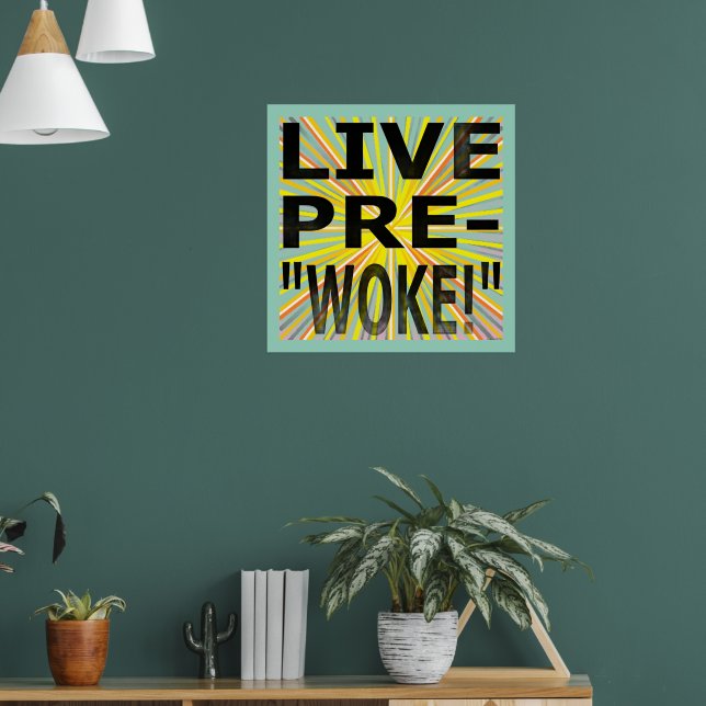 AFFICHE EN DIRECT PRÉ-"WOKE!" (Salon 1)