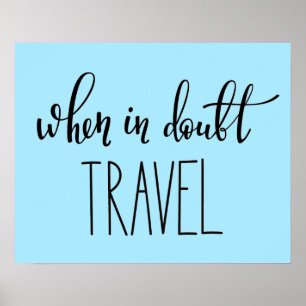 Affiche En Doubt Travel