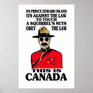 Affiche en droit canadien