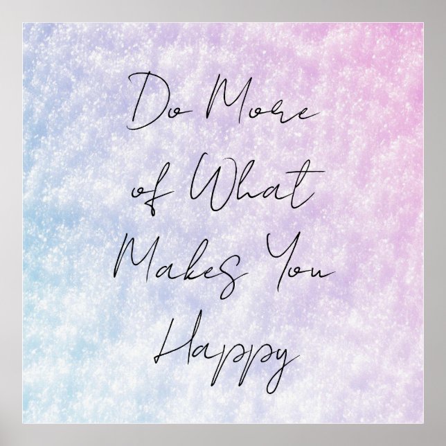 Affiche En faire plus (Devant)