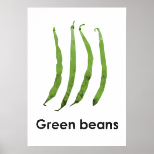 Affiche En - Haricots verts