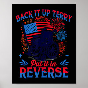 Affiche En Juillet Vétéran De Soutenir Son Terry Haut Plac