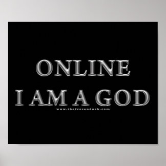 Affiche En ligne Je suis un Dieu