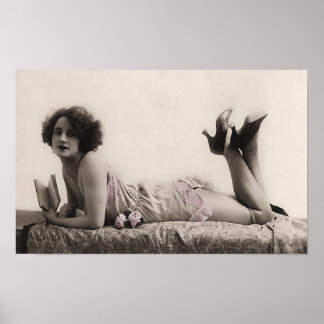Affiche En Lingerie