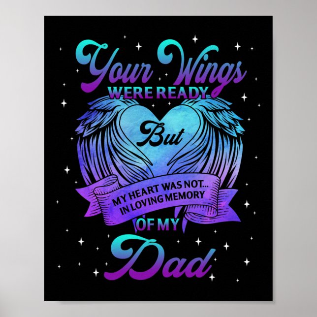 Affiche En Mémoire Affectueuse De Mon Père Prévention Du S (Devant)