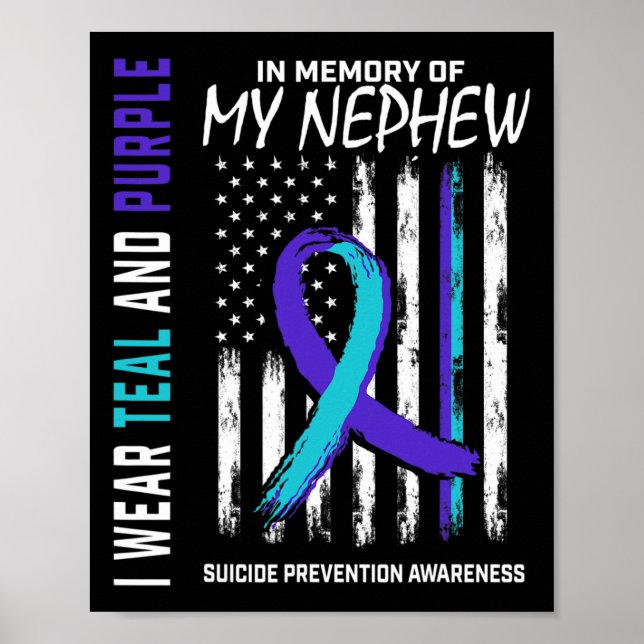 Affiche En Mémoire De Ma Prévention Du Suicide Nephew (Devant)