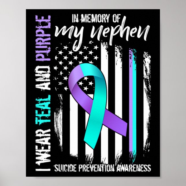 Affiche En Mémoire De Ma Prévention Du Suicide Nephew (Devant)