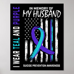 Affiche En Mémoire De Mon Mari Prévention Du Suicide