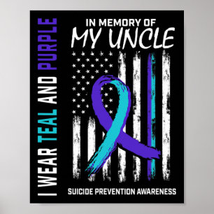 Affiche En Mémoire De Mon Oncle Prévention Du Suicide