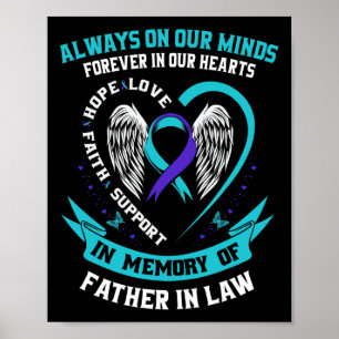 Affiche En mémoire de mon père en droit Sensibilisation au