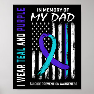 Affiche En Mémoire De Papa Prévention Suicide Amer