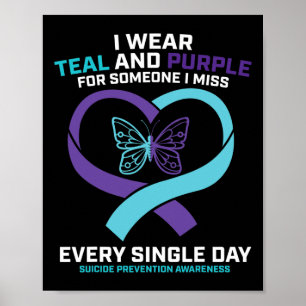 Affiche En Mémoire Papillon Papa Prévention du Suicide