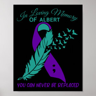Affiche En Mémoire Prévention du Suicide Sensibilisation
