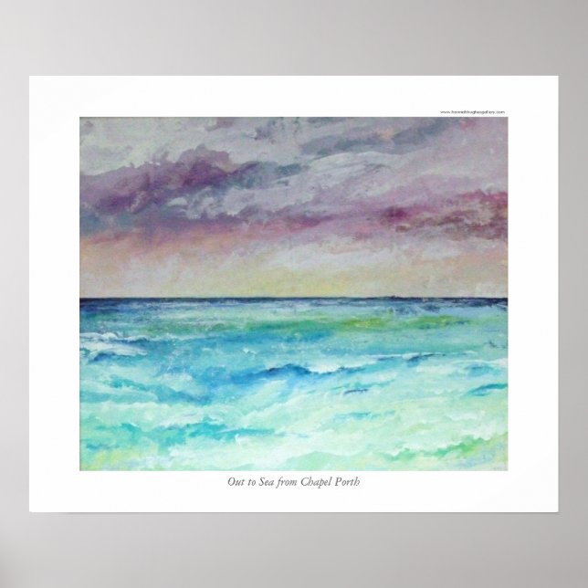 Affiche En mer de Chapel Porth (Devant)