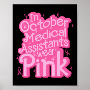 Affiche En Octobre Médicale Porter Pink Cma Passe