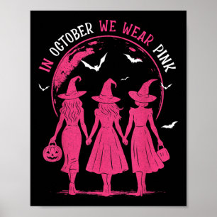 Affiche En Octobre Nous Portons Des Filles Roses Certifié