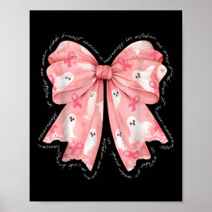 Affiche En Octobre Nous Portons Pink Breast Cancer Sensibi