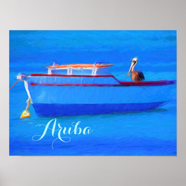 Affiche en papier de valeur Aruba (Mat) (Devant)