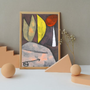 Affiche En position par Paul Klee