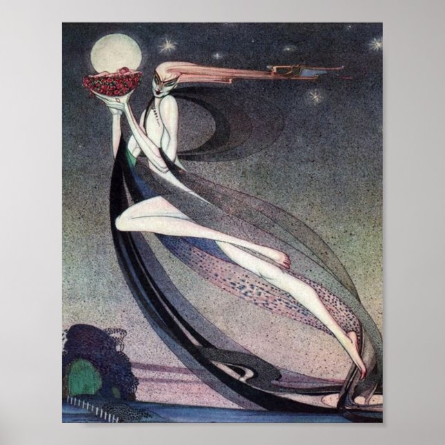 Affiche En Powder et Crinoline By Kay Nielsen (Devant)