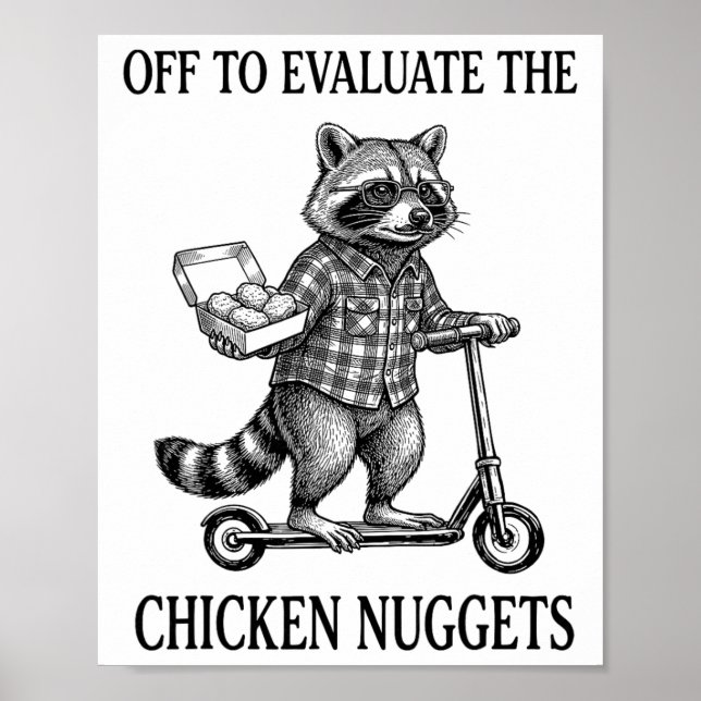 Affiche En route pour évaluer les nuggets de poulet Dad Ta (Devant)