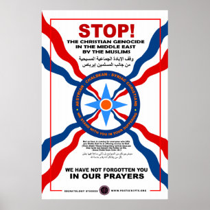 Affiche En solidarité avec les chrétiens chaldéens