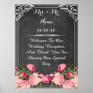 affiche en tableau, affiche mariage