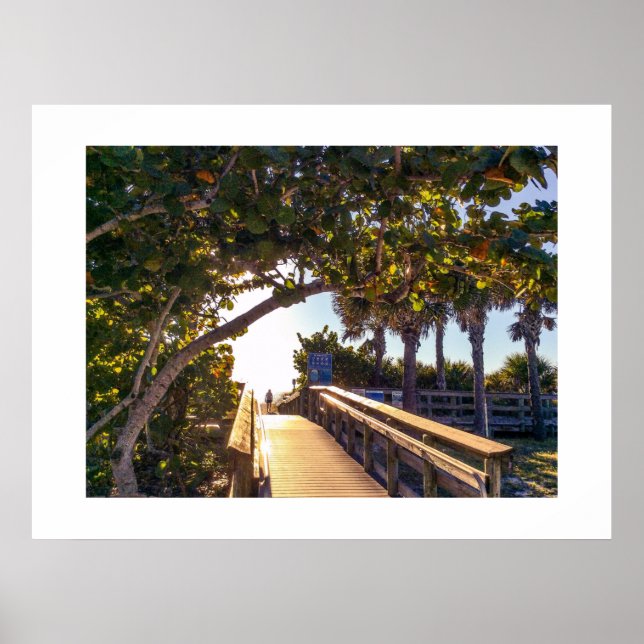 Affiche En-tête pour la plage Imprimer (Devant)