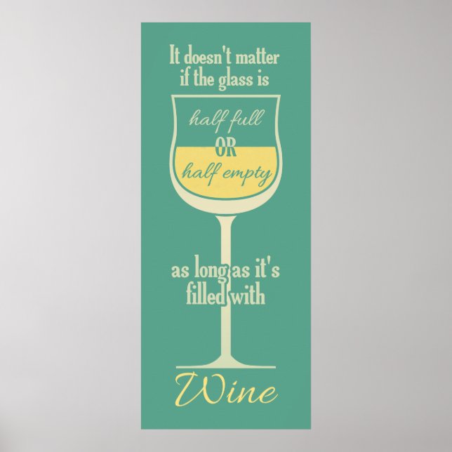 Affiche en verre blanc (Devant)