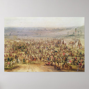 Affiche Encampement militaire