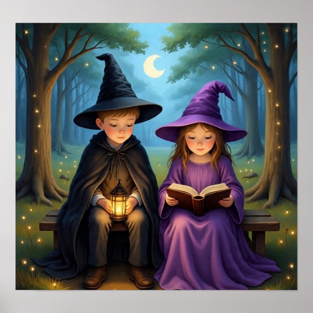 Affiche EnchantedForestWitch (Devant)