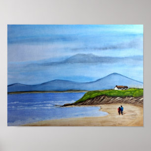 Affiche Enchanter Bluff par la mer