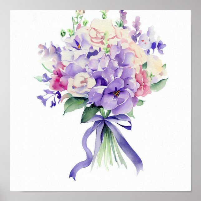 Affiche Enchanter Lilac, Attendants Bouquet (Devant)