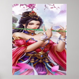 Affiche Enchanting Jade Flute Empress