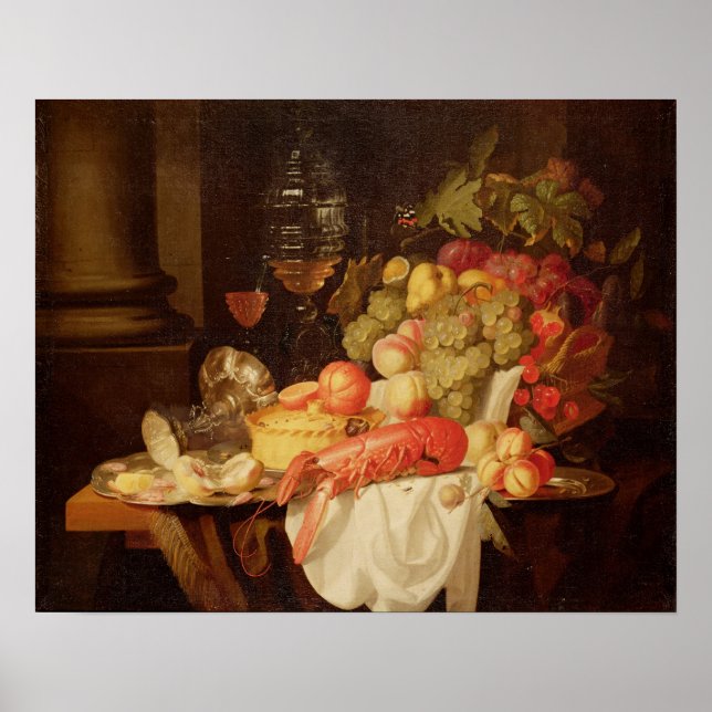 Affiche Encore la vie avec le homard (Devant)