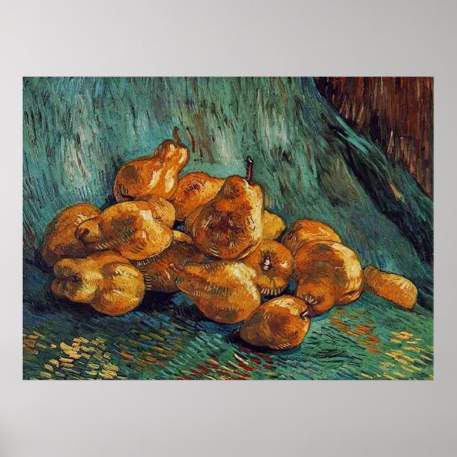 Affiche Encore la vie avec Pears, Van Gogh (Devant)