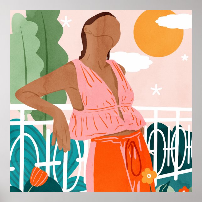 Affiche Encore une journée chaude (Devant)