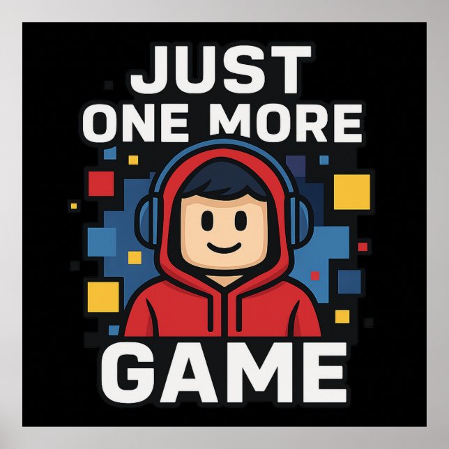 Affiche Encore une partie Sticker de joueur (Devant)