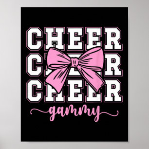 Affiche Encourage Mamie Coquette Cheerleader Mamie Encoura