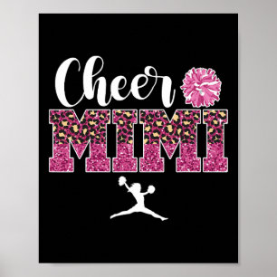 Affiche Encourage Mimi d'une meneuse de claque Mimi Fière