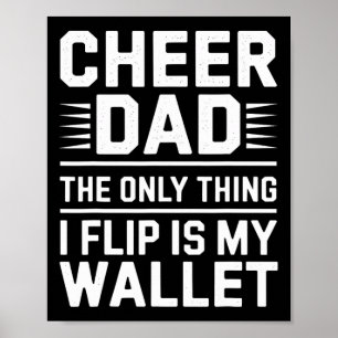 Affiche Encourage Papa La Seule Chose Que Je Retourne Est