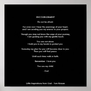 AFFICHE ENCOURAGEMENT