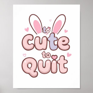 Affiche Encouragement Mignon et Ludique