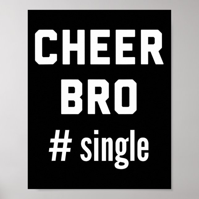 Affiche Encourageur Frère Unique Cheerleader Petit Frère D (Devant)