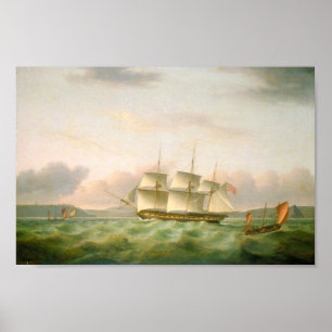 Affiche Endymion de Plymouth par Thomas Luny