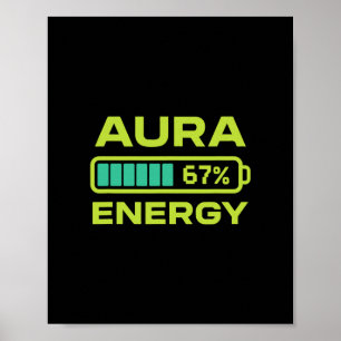 Affiche Énergie Aura 67 Pour Cent Meme Six Sept Agricultur