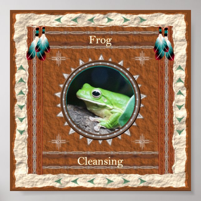 Affiche Énergie de purification de grenouille (Devant)